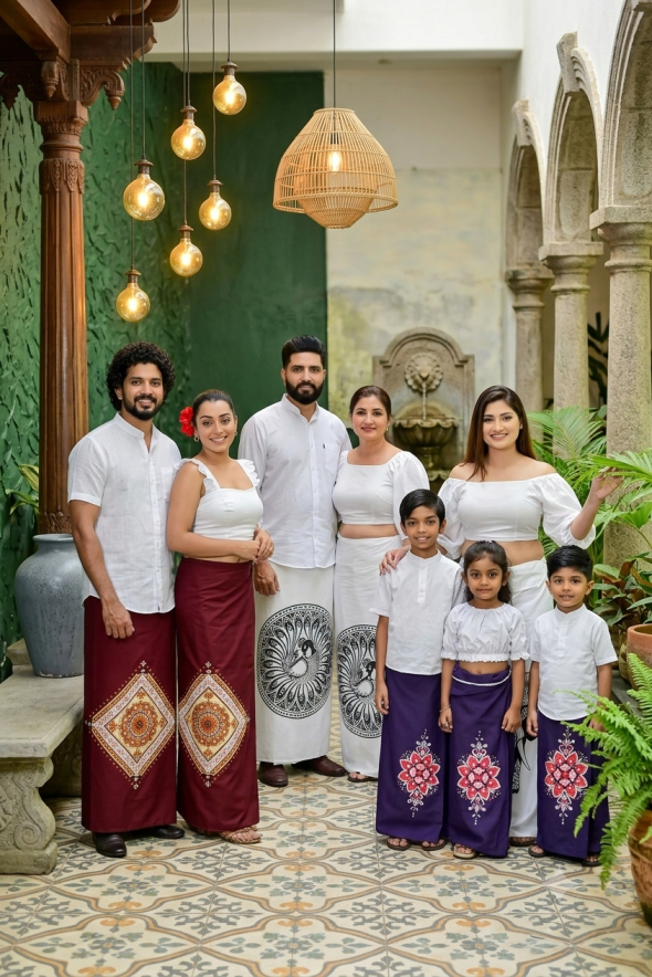 Family Matching Traditional Wear